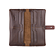 Оригінальний гаманець на кобурном гвинті, з натуральної шкіри оливкового кольору, фото 5