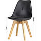 Комплект стільців Doros Бін Чорний 49х43х84 (42005076), фото 2