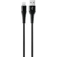 Дата-кабель Gelius Pro Fast Speed 2 GP-UC05i USB (тато) - Lightning (тато) Black
