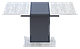 Столовий стіл Doros Бостон Дуб Крафт Білий / Графіт 150х70х79 (81339368), фото 2