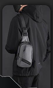 Новий стиль Барсетка сумка WEPOWER слінг на груди нейлон тканина для через плече Унісекс ОПТ