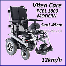 Кресло-коляска с электрическим приводом Vitea Care PCBL 1800 MODERN Power Wheelchair 45cm