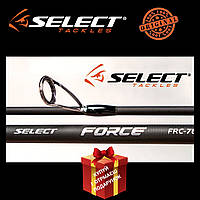 Спиннинг Select Force FRC-762 M 2.28 m 5-24g Fast. + Подарунок.