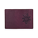 Фіолетова дизайнерська шкіряна обкладинка для паспорта з відділенням для карт, колекція "Mehendi Classic", фото 3