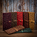 Червоний тревел-кейс із натуральної глянсової шкіри, колекція "7 wonders of the world", фото 7