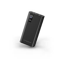 УМБ повербанк TITANUM 728S 30000mAh QC+PD Black