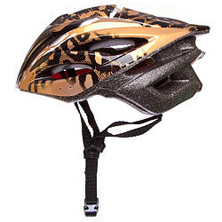 Захисний шолом для для роликів, скейту, велосипеда  Zelart SK-5612 L-54-56 золотий