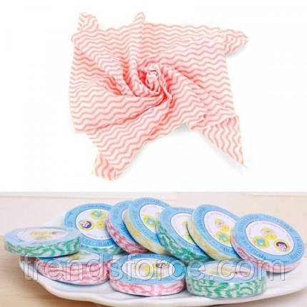 Рушник пресований Magic Towel 30 х 40 см (набір 10 шт.), таблетка міні 207217, фото 1