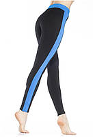 Легінси Спортивні з кольоровими вставками Giulia LEGGINGS SPORT лосини жіночі для спорту р. XS, фото 3