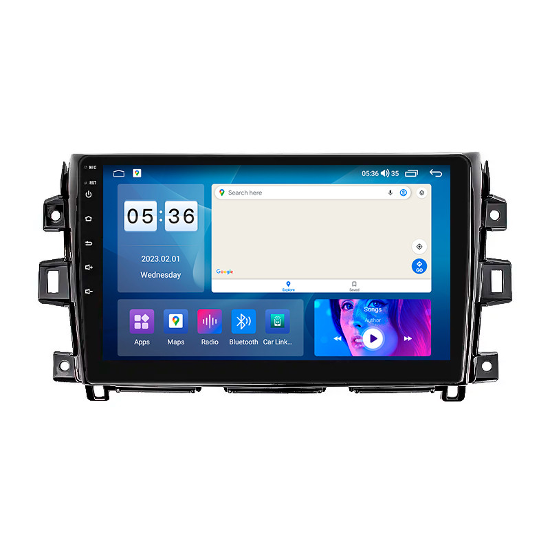 Магнітола 10" Lesko для Nissan Navara (Frontier) IV (D23) 2014-н.в. 4/64Gb CarPlay 4G Wi-Fi GPS Prime 2 шт., фото 1