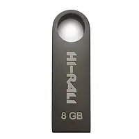 Флеш память Hi-Rali Shuttle series HI-8GBSHSL Dark Gray 08 GB