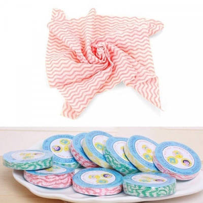 Рушник пресований Magic Towel 30 х 40 см (набір 10 шт.), таблетка міні 207217