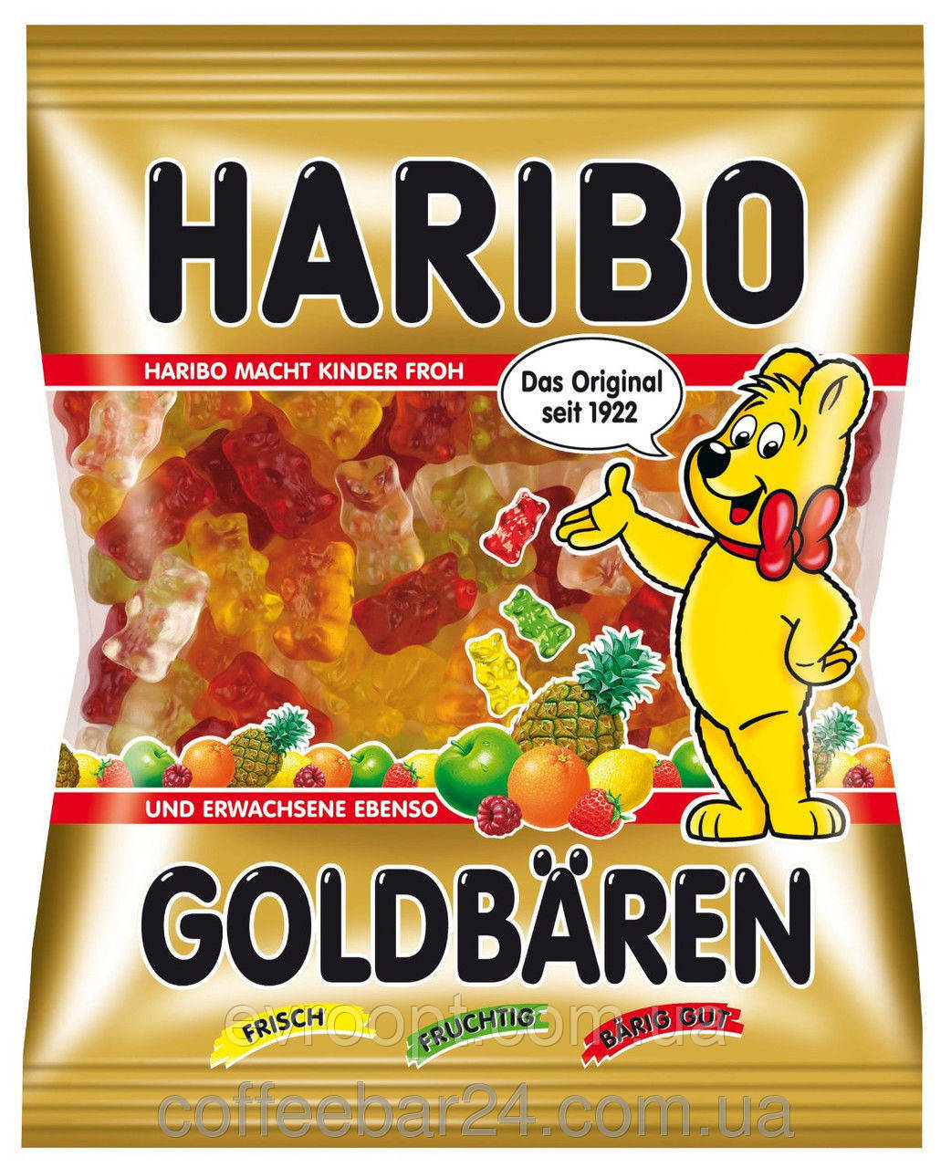 Жуйки   Haribo Goldenbaren 175 г, фото 1