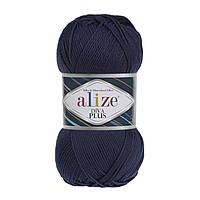 Alize Diva Plus - 58 темно синій