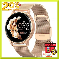Умные смарт часы Smart Melisia Gold Смарт часы и фитнес-браслеты, Наручные электронные модные часы