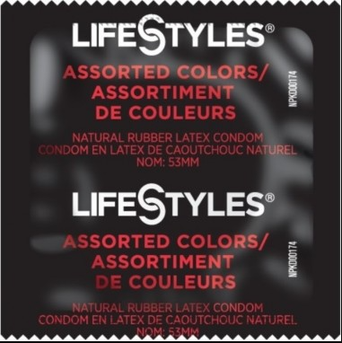 Презервативи LIFESTYLES Assorted Colors (кольорові)