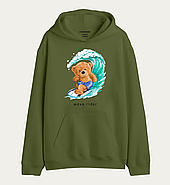 Худі толстовка з дизайном Тедді "Ведмедик Тедді wave rider", фото 3