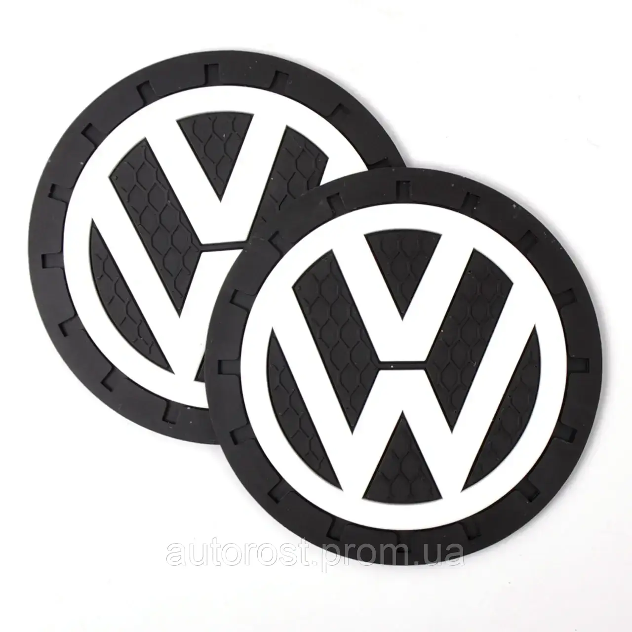 Килимки в підсклянник автомобіля Volkswagen  [ комплект 2шт. ]