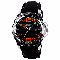 Мужские наручные часы Skmei Robby Steel 0992S (Черный)