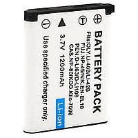 Акумулятор EN-EL10/LI-40B/LI-42B 1200 mAh 3.7V для Olympus/Nikon 1200 мАг Білий