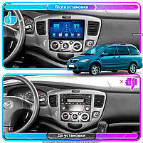Штатна магнітола Lesko для Mazda Premacy I (CP) 1999-2005 екран 9" 4/64Gb 4G Wi-Fi GPS Top 1 шт., фото 3
