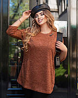 Женская туника блуза Материал - ангора-софт Размеры: 56,58,60,62