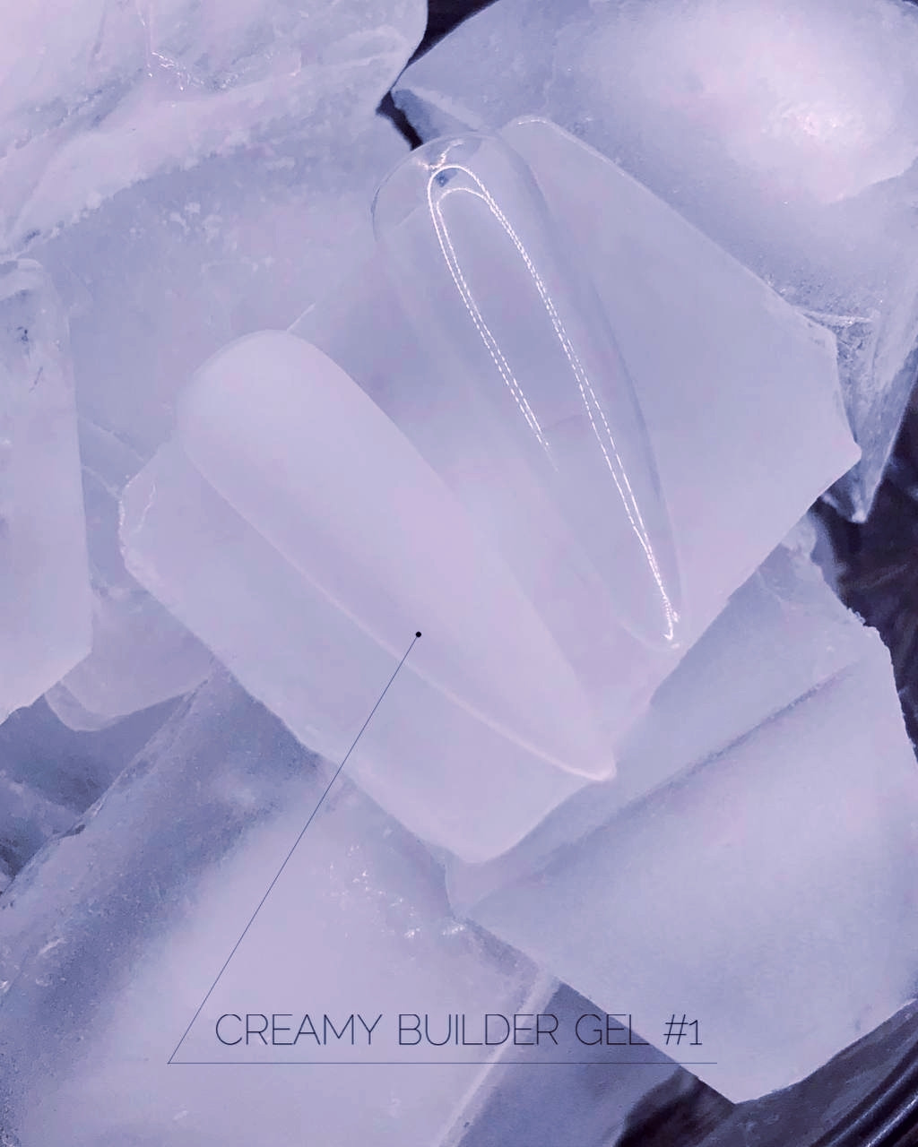Гель для нарощування Crooz creamy builder gel №01, 30 мл, фото 1