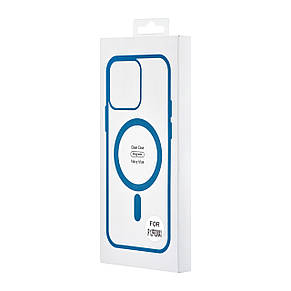 Чохол Color Edge with MagSafe iPhone 12 Pro Max Navy Blue, фото 3