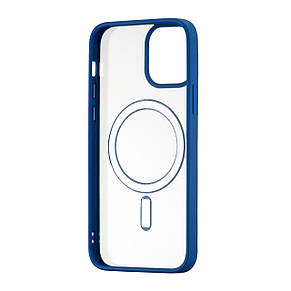 Чохол Color Edge with MagSafe iPhone 12 Pro Max Navy Blue, фото 4