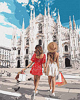 Набір для розпису по номерах 40*50см ТМ Ідейка"Подорожі"