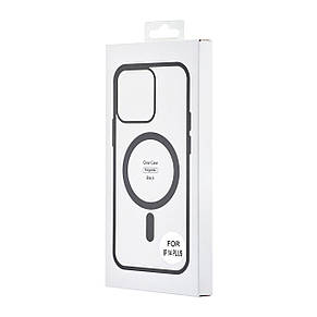 Чохол Color Edge with MagSafe iPhone 14 Plus Black, фото 3
