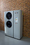 Тепловий насос повітря-вода WITO 8,5 кВт інверторним компресором та баком-теплообмінником на 70 л, фото 3