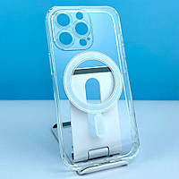Прозрачный чехол для iPhone 13 Pro Max (Clear Case Magnetic MagSafe Box Separate Camera)