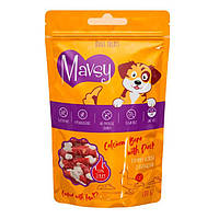 Mavsy Calcium Bone with Duck for dogs Лакомство для собак утиная ножка с кальцием 100 г