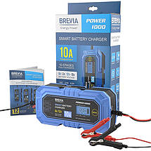 Зарядний пристрій АКБ Brevia Power 1000 6V/12V 10A, фото 5