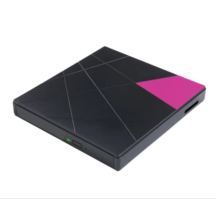 Зовнішній DVD-привід USB 3.0 + TYPE-C DVD CD для ПК Mac Ноутбук