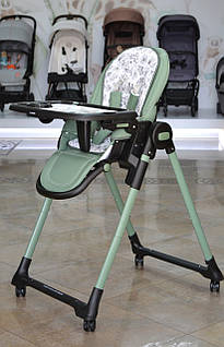 Стільчик для годування El Camino Crystal ME 1037, Green