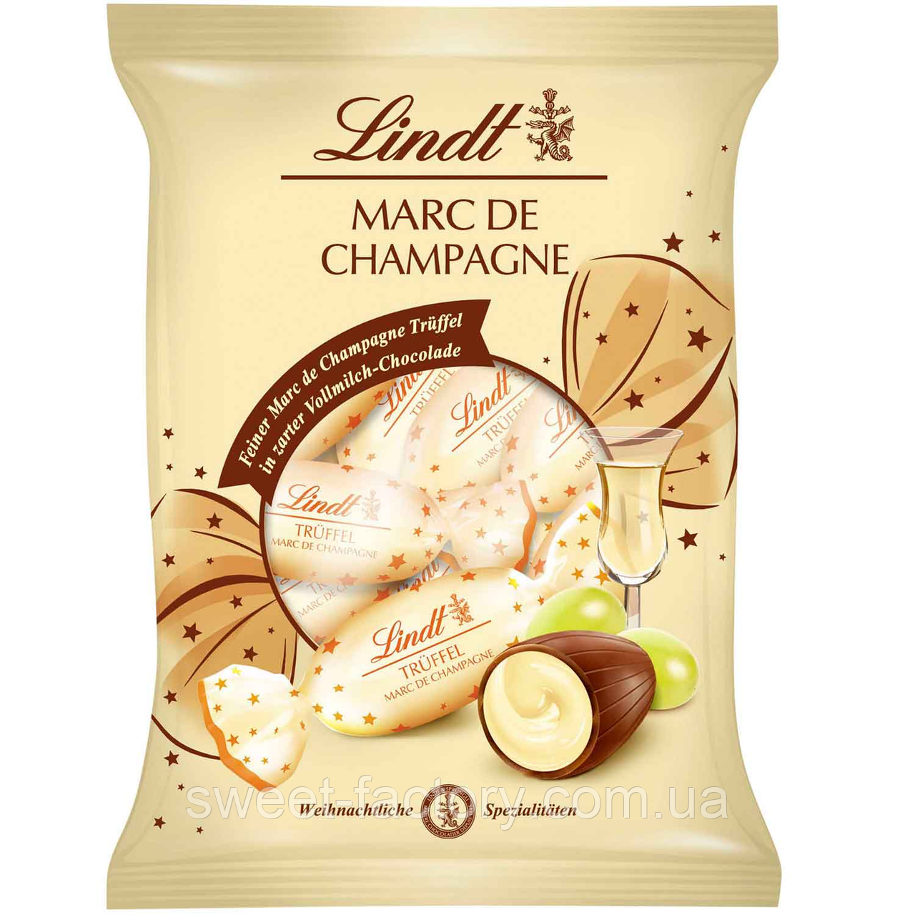 Цукерки Lindt Marc De Champagne 101g