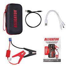 Пусковий пристрій Alligator Jump Starter 400A/800A 16000mAh, фото 5