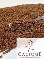 Натуральный кофе растворимый сублимированный CACIGUE из Бразилии, упакованный в ящике весом 25 килограммов
