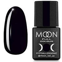 Гель-лак MOON FULL color Gel polish, 8ml №188 Черный