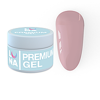 Гель для наращивания LUNA moon Premium Gel 3, 30 мл, нюдово-розовый