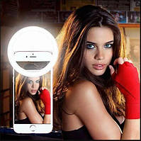 Селфі кільце Selfie Light X2 , спалах-підсвічування кільце для телефону. Круговий світло.Shoptrend