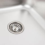 Кухонна мийка Platinum 8050 R Decor 0,6 мм, фото 5