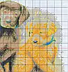 Набір для вишивання за нанесеною на канву схемою "Three dogs". AIDA 14CT printed 42*31 см, фото 5