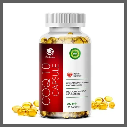 Коэнзим Q10, Lukaree Coenzyme Q10 COQ10, 300mg, 120 капсул (ID ...