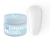 Гель для наращивания LUNA moon Premium Gel 1, 15 мл, прозрачный