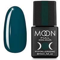 Гель-лак MOON FULL color Gel polish, 8ml №217 сине-зеленый