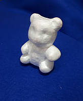 Заготовка пінопласт "ведмедик", діаметр 5 см, 1 паковання = 10 шт.