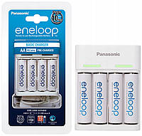 Зарядное устройство Panasonic Eneloop Basic BQ-CC61U + 4 аккумулятора AA Panasonic Eneloop 1900mah